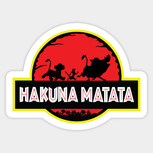 Hakuna Sticker